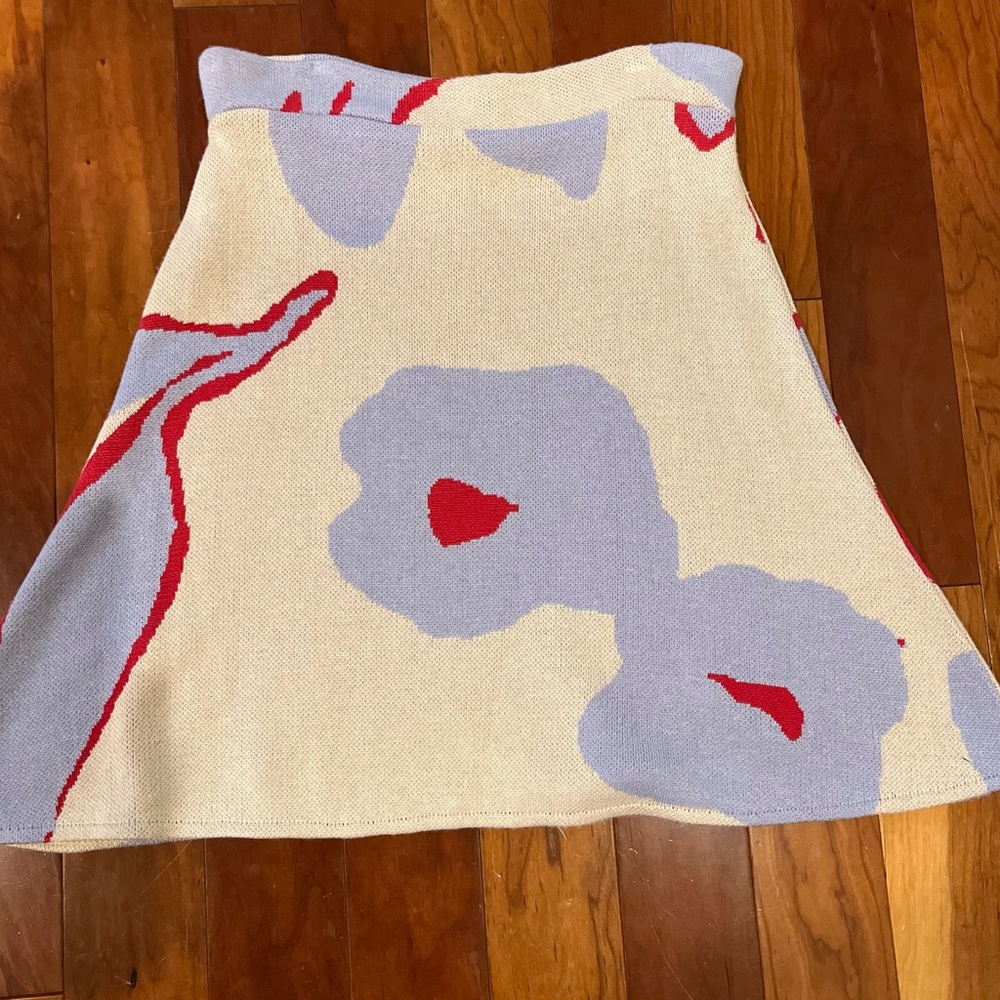 Lobo.Rosa Skirt NWT Womens Medium Elegant A-Line Retail $252 Fall Winter Unique - Picture 5 of 5